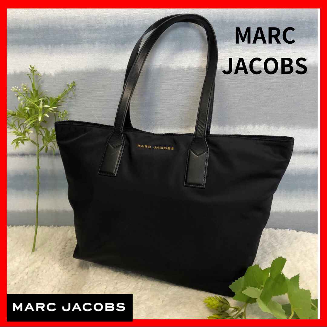 MARC JACOBS(マークジェイコブス)の【MARC JACOBS 】マークジェイコブス　トートバッグ　ブラック　黒 レディースのバッグ(トートバッグ)の商品写真