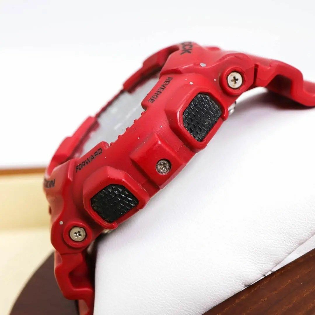 G-SHOCK(ジーショック)の《人気》G-SHOCK 腕時計 レッド アナデジ ライト メンズ QZ マットj メンズの時計(腕時計(デジタル))の商品写真