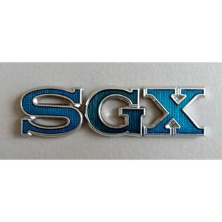 ▼当時物▼希少！▼エンブレム▼ニッサン▼ローレル・ブタケツ▼SGX▼未使用▼旧車