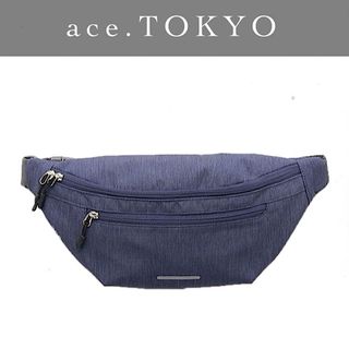 エース(ace.)の【新品】ace.TOKYO コルティ ウエストポーチ ボディバッグ 軽量 NV(ボディーバッグ)