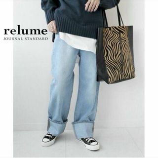 美品★JS relume 12ozロールアップデニム 0403