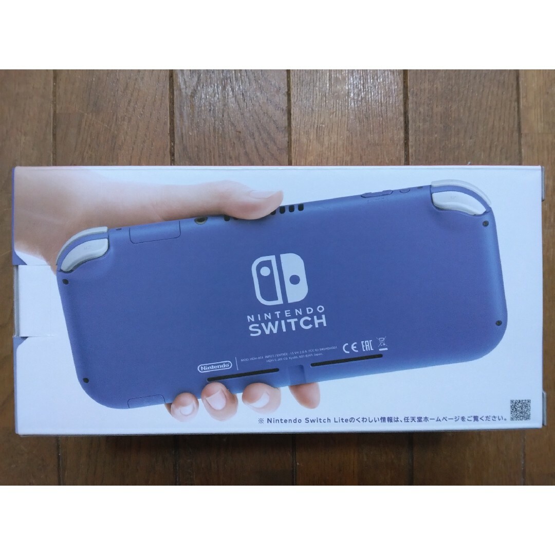 【新品・未使用】 任天堂 Switch Lite スイッチ ライト ブルー エンタメ/ホビーのゲームソフト/ゲーム機本体(携帯用ゲーム機本体)の商品写真