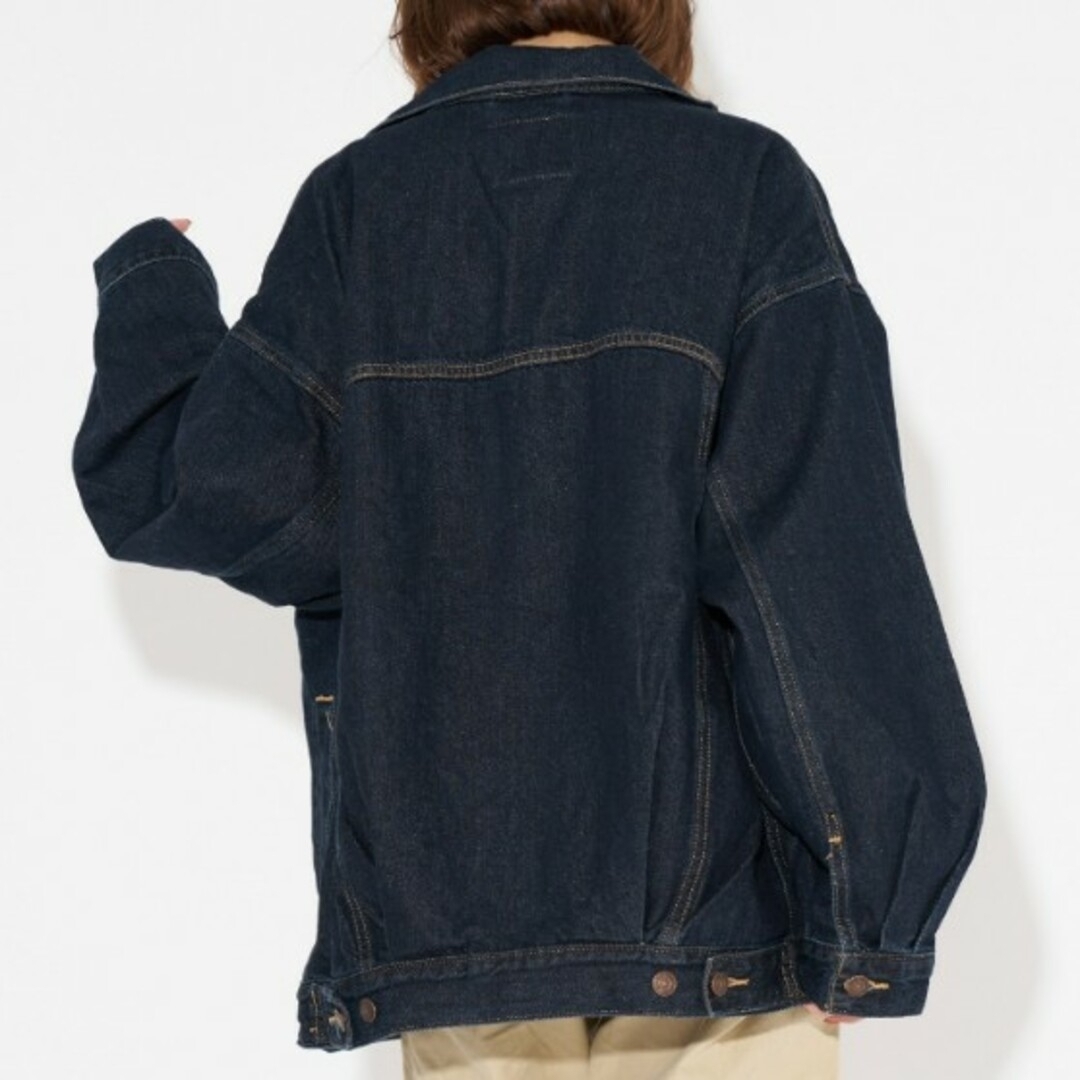 Levi's(リーバイス)の新品 Levi's リーバイス トラッカージャケット M ダークインディゴブルー レディースのジャケット/アウター(Gジャン/デニムジャケット)の商品写真