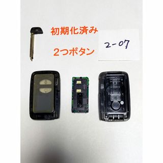 トヨタ(トヨタ)の初期化済み・再登録可・プリウス・アクア・カローラ等トヨタスマートキー・２ボタン(セキュリティ)