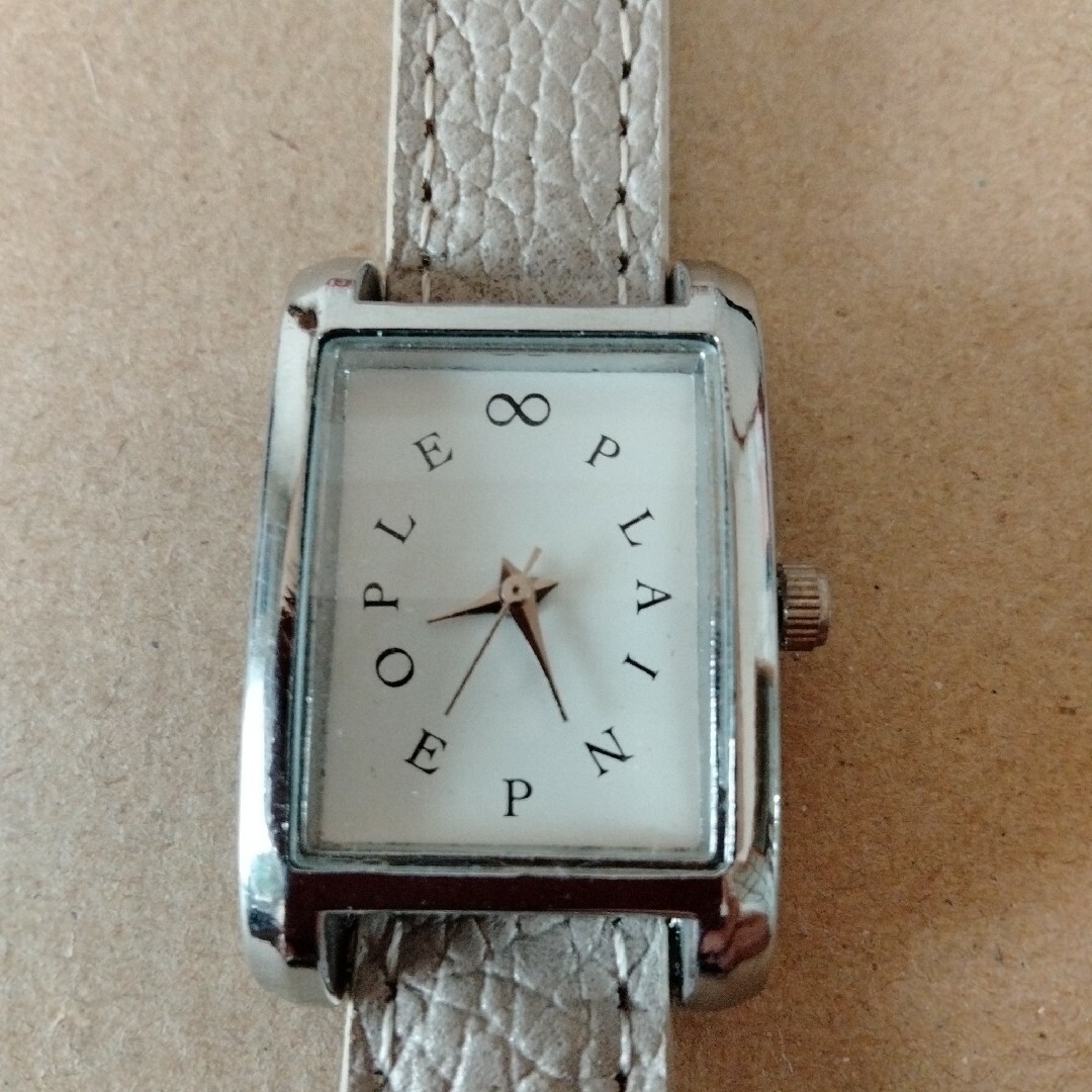 腕時計　PLAIN PEOPLE ∞　レディース　メンズ　電池交換済　値下げ レディースのファッション小物(腕時計)の商品写真