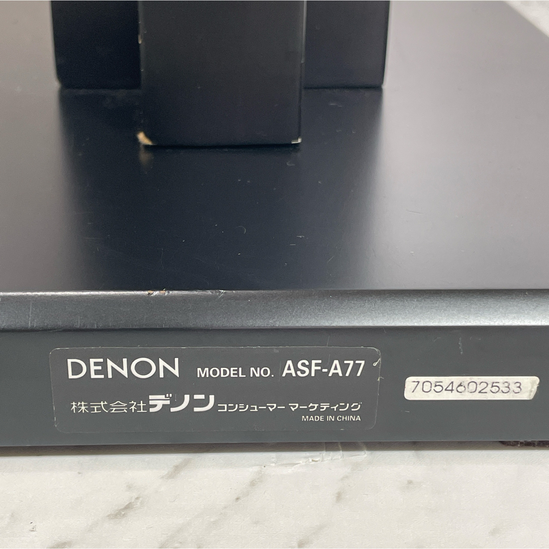 DENON(デノン)のDENON デノン ASF-A77 2台セット スピーカースタンド スマホ/家電/カメラのオーディオ機器(その他)の商品写真