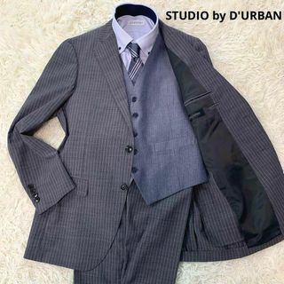 ダーバン(D’URBAN)のB124. STUDIO by D'URBAN：M相当 3ピース スーツセット(セットアップ)