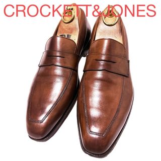 クロケットアンドジョーンズ(Crockett&Jones)の311.CROCKETT&JONES MERTON コインローファー 6E(ドレス/ビジネス)