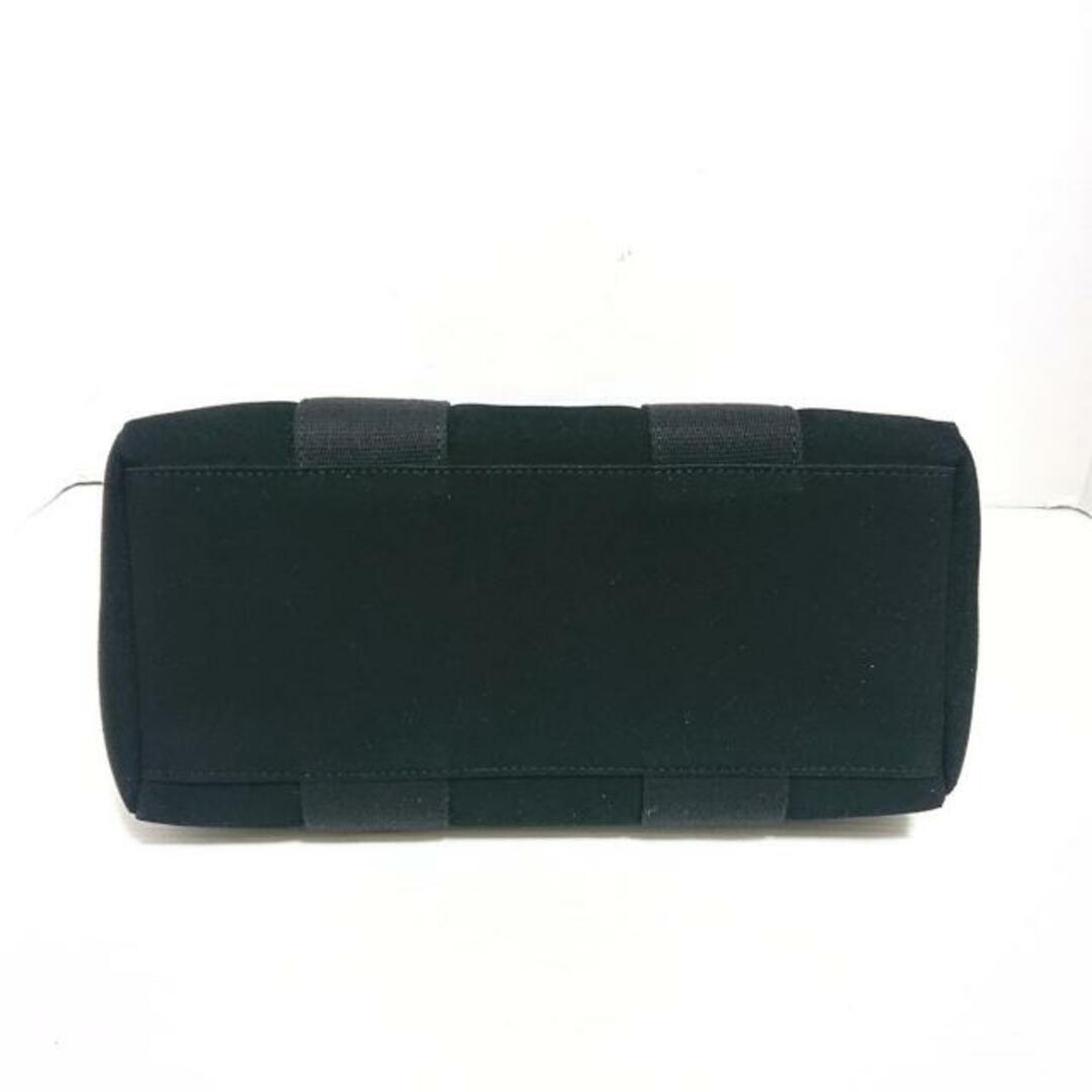 VIOLAd'ORO(ヴィオラドーロ) トートバッグ - 黒 フェイクスエード×キャンバス レディースのバッグ(トートバッグ)の商品写真