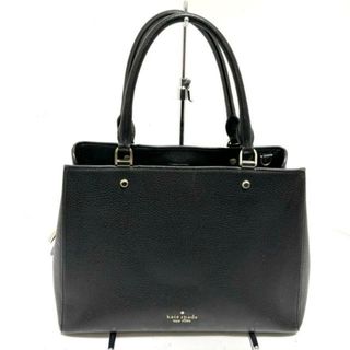 ケイトスペードニューヨーク(kate spade new york)のKate spade(ケイトスペード) ハンドバッグ美品  - WKR00335 黒 レザー(ハンドバッグ)