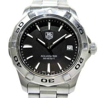 TAG Heuer - TAG Heuer(タグホイヤー) 腕時計 アクアレーサー WAP1110 メンズ SS 黒