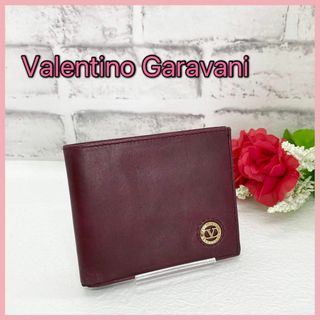 valentino garavani - 【美品】Valentino Garavani』長財布 ボルドー バレンチノ