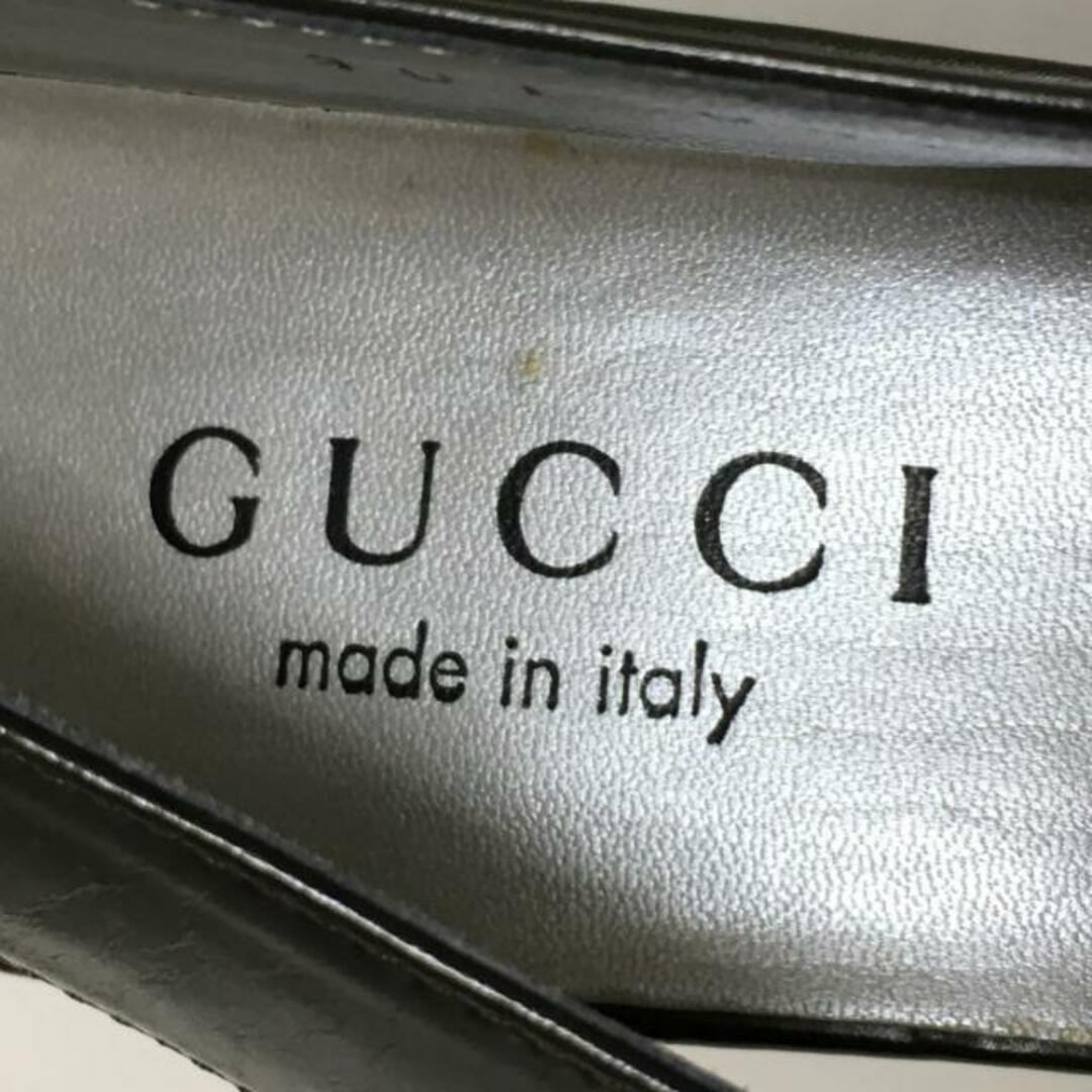 Gucci(グッチ)のGUCCI(グッチ) サンダル 37C レディース - カーキ レザー レディースの靴/シューズ(サンダル)の商品写真