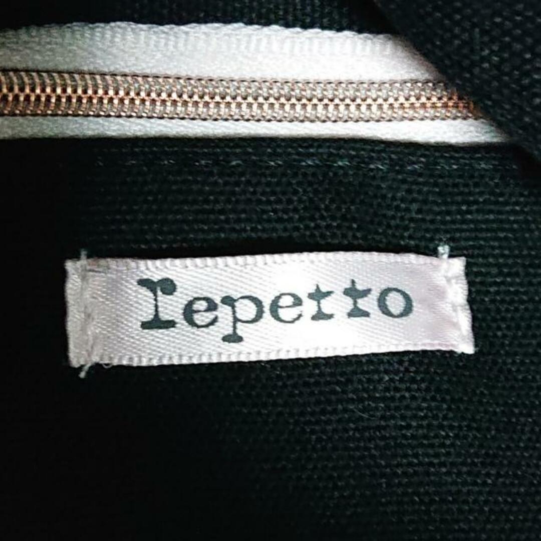 repetto(レペット)のrepetto(レペット) ハンドバッグ - 黒 キャンバス レディースのバッグ(ハンドバッグ)の商品写真