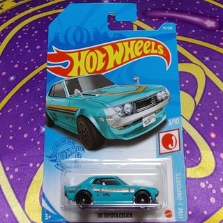 ホットウィール '70 トヨタ セリカ TOYOTA CELICA(ミニカー)