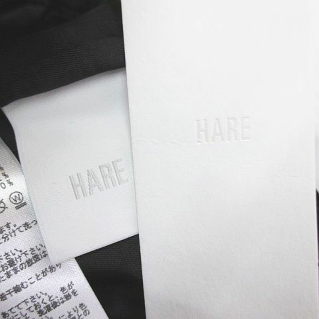 HARE(ハレ)のハレ サイドレースアップデニムP デニムパンツ ジーンズ ワイドパンツ F 紺 レディースのパンツ(デニム/ジーンズ)の商品写真