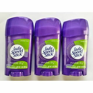 デオドラント　Lady Speed Stick 3本　パウダーフレッシュ(制汗/デオドラント剤)