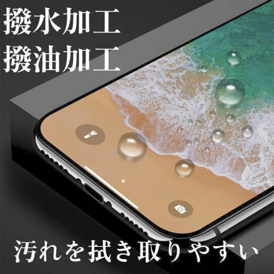 さらさら感触☆アンチグレア ガラス　フィルム 滑る　iphone　選べる スマホ/家電/カメラのスマホアクセサリー(保護フィルム)の商品写真