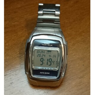 カシオ(CASIO)のカシオ  データバンク DB-E30 ソーラー(腕時計(デジタル))