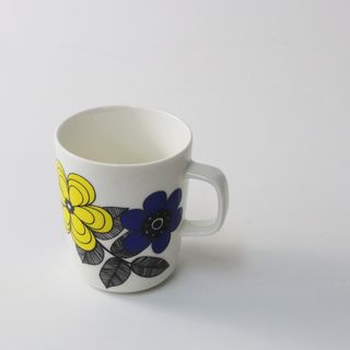 マリメッコ(marimekko)のマリメッコ marimekko KESTIT ケスティト マグカップ/イエロー 食器【2400013805735】(グラス/カップ)