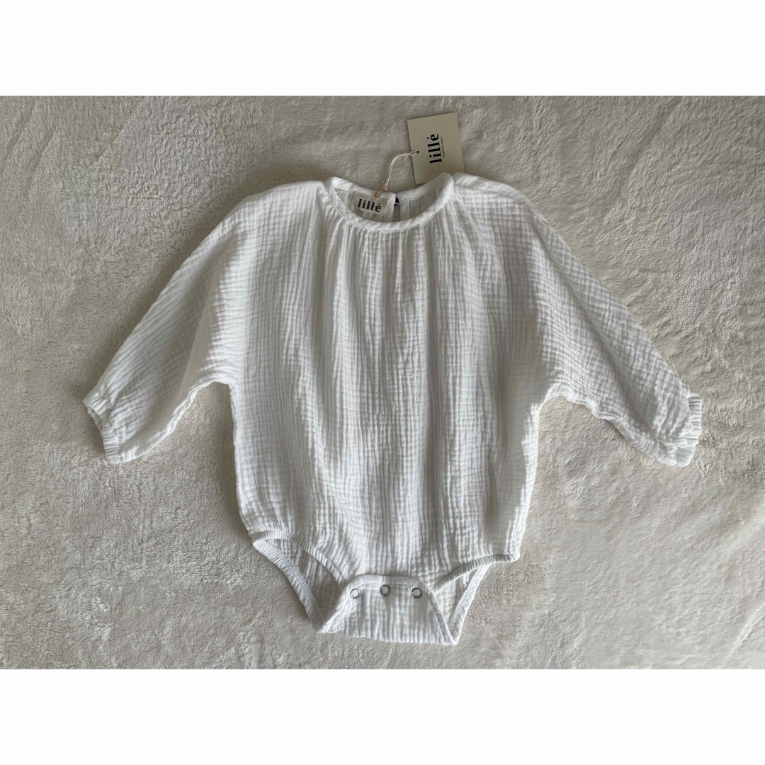 こども ビームス(コドモビームス)のMuslin Body Gaia / lille made for mini キッズ/ベビー/マタニティのベビー服(~85cm)(ロンパース)の商品写真