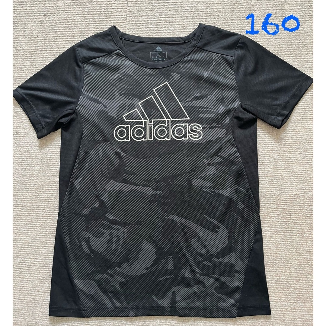 adidas(アディダス)のadidas ドライTシャツ　160 キッズ/ベビー/マタニティのキッズ服男の子用(90cm~)(Tシャツ/カットソー)の商品写真