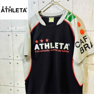 アスレタ(ATHLETA)のATHLETAアスレタ　トレーニングウェア半袖Tシャツ M ビックプリント(ウェア)