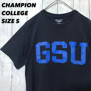 チャンピオン(Champion)のアメリカ古着　チャンピオン　カレッジプリントTシャツ　サイズS ユニセックス男女(Tシャツ/カットソー(半袖/袖なし))