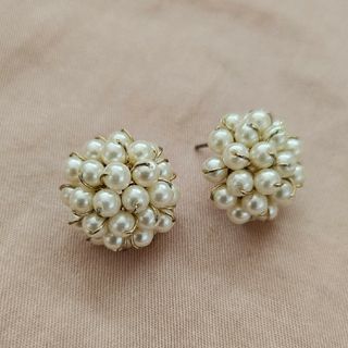 半球パールピアス(ピアス)