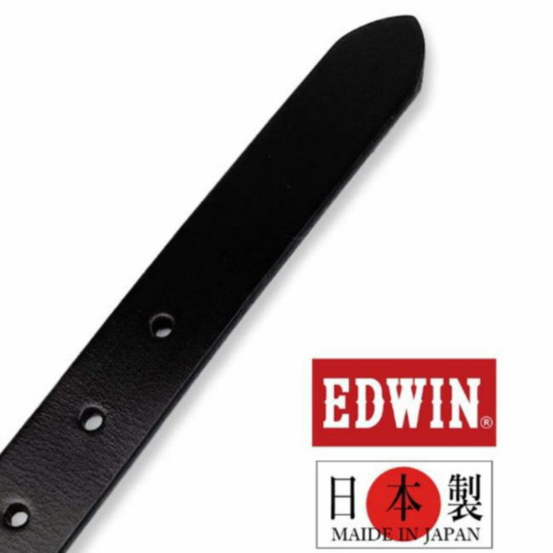 EDWIN(エドウィン)のブラウン 茶 エドウイン 日本製 23mm ナロー ベルト タイト 24 メンズのファッション小物(ベルト)の商品写真