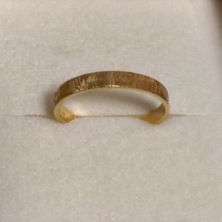 K18 Avaron tree medium ring 保証書付き16号(リング(指輪))