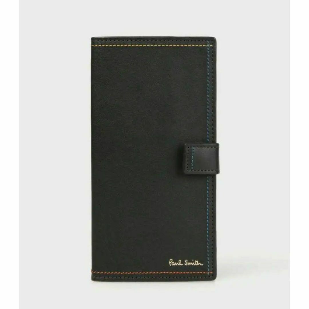 Paul Smith(ポールスミス)の【新品】ポールスミス✨ブライトストライプステッチ iPhoneⅩケース 黒 クロ スマホ/家電/カメラのスマホアクセサリー(iPhoneケース)の商品写真