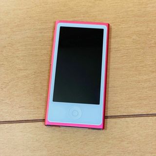 アップル(Apple)の【極美品】iPod nano 第7世代 ピンク(ポータブルプレーヤー)