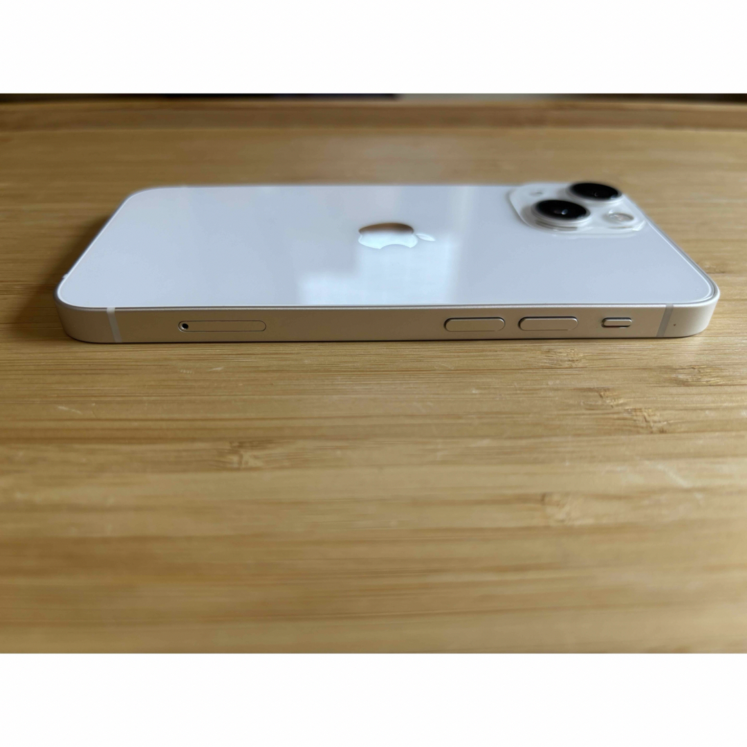 iPhone(アイフォーン)のiPhone 13 mini スターライト 128GB 【超美品！早い者勝ち！】 スマホ/家電/カメラのスマートフォン/携帯電話(スマートフォン本体)の商品写真