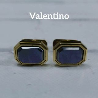 ヴァレンティノ(VALENTINO)の【匿名配送】ヴァレンティノガラヴァーニ カフス ゴールド シンプル(カフリンクス)