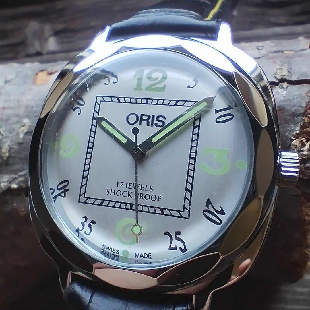 ORIS(オリス)の●美品！●オリス■ORIS 手巻き機械式ヴィンテージメンズ腕時計アンティーク即納 メンズの時計(腕時計(アナログ))の商品写真