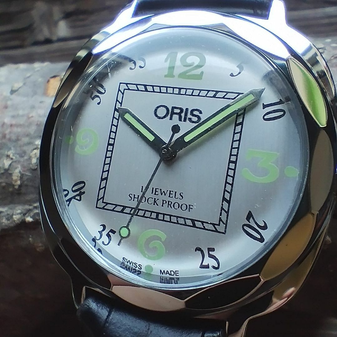 ORIS(オリス)の●美品！●オリス■ORIS 手巻き機械式ヴィンテージメンズ腕時計アンティーク即納 メンズの時計(腕時計(アナログ))の商品写真