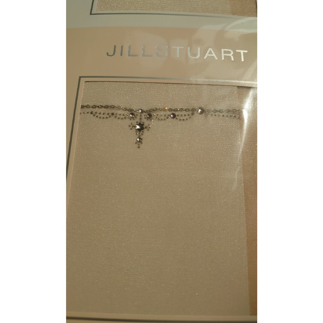 JILLSTUART(ジルスチュアート)のジルスチュアート　ナイガイ　ペンダントアンクレット　ピンクベージュ　ストッキング レディースのレッグウェア(タイツ/ストッキング)の商品写真