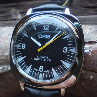 オリス(ORIS)の●美品！●オリス■ORIS 手巻き機械式ヴィンテージメンズ腕時計アンティーク即納(腕時計(アナログ))