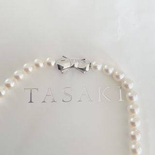 タサキ(TASAKI)の★本日まで★ 美品 大珠 タサキ パール ネックレス 7.5mm 現行品(ネックレス)