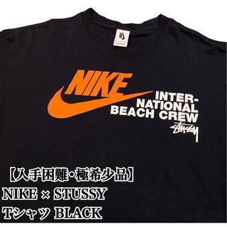 ナイキ(NIKE)の【入手困難】NIKE × STUSSY Tシャツ M 限定 コラボ 完売 廃盤(Tシャツ/カットソー(半袖/袖なし))