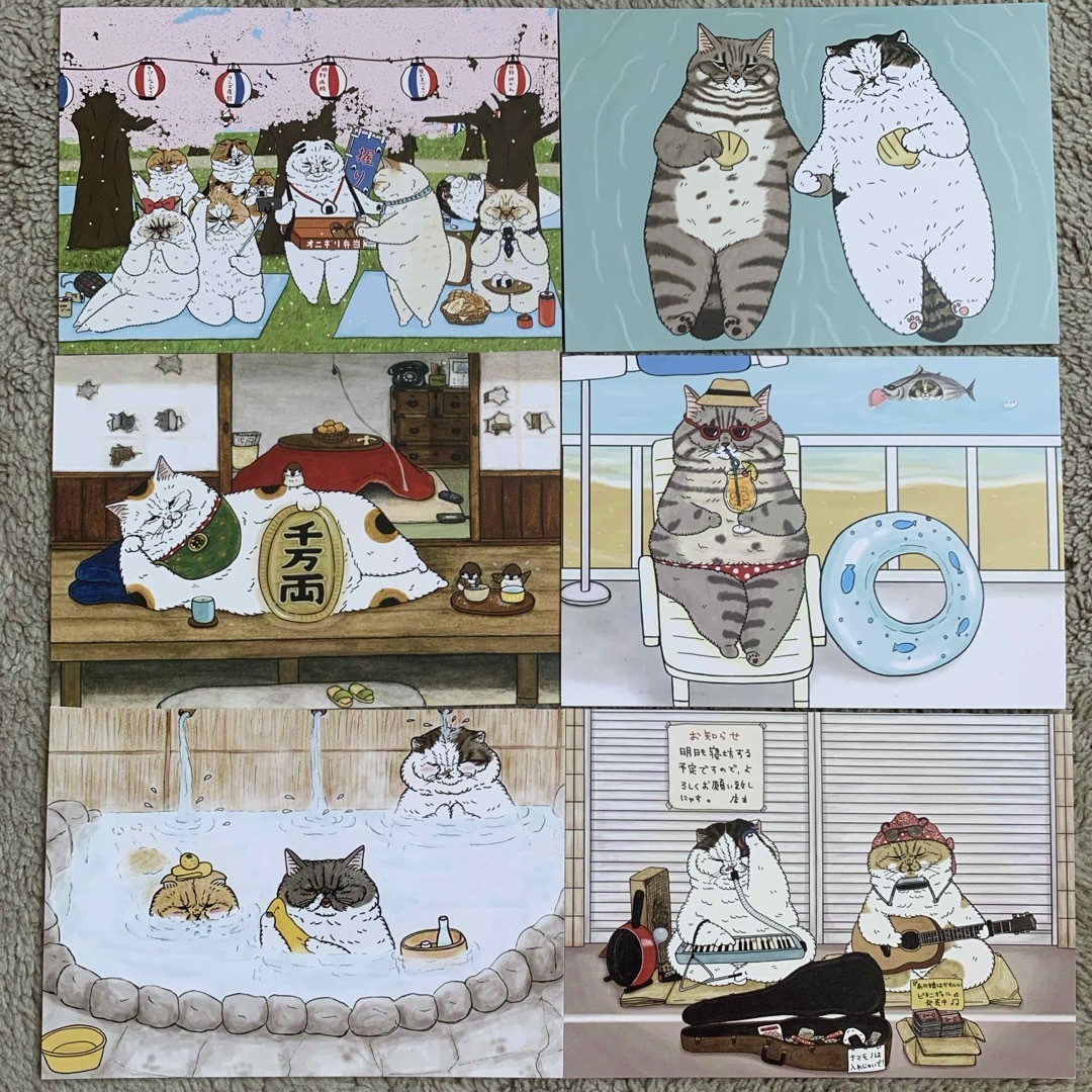 世にも不思議な猫世界ポストカード40枚 エンタメ/ホビーのおもちゃ/ぬいぐるみ(キャラクターグッズ)の商品写真