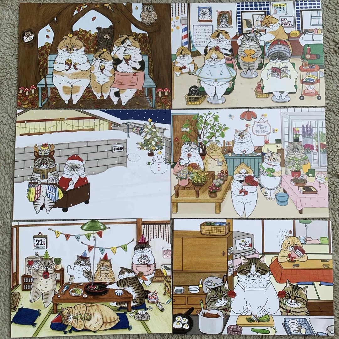 世にも不思議な猫世界ポストカード40枚 エンタメ/ホビーのおもちゃ/ぬいぐるみ(キャラクターグッズ)の商品写真