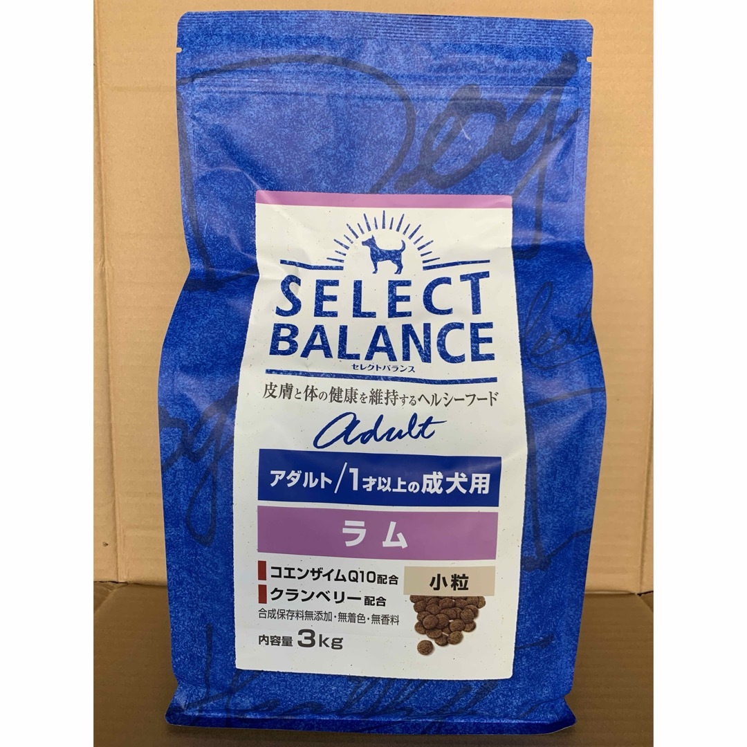 セレクトバランス　アダルト　ラム　小粒　3kg その他のペット用品(ペットフード)の商品写真