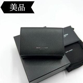 サンローラン(Saint Laurent)の◇サンローラン◇TGN459996/レザー/三つ折り財布/ブランド(財布)