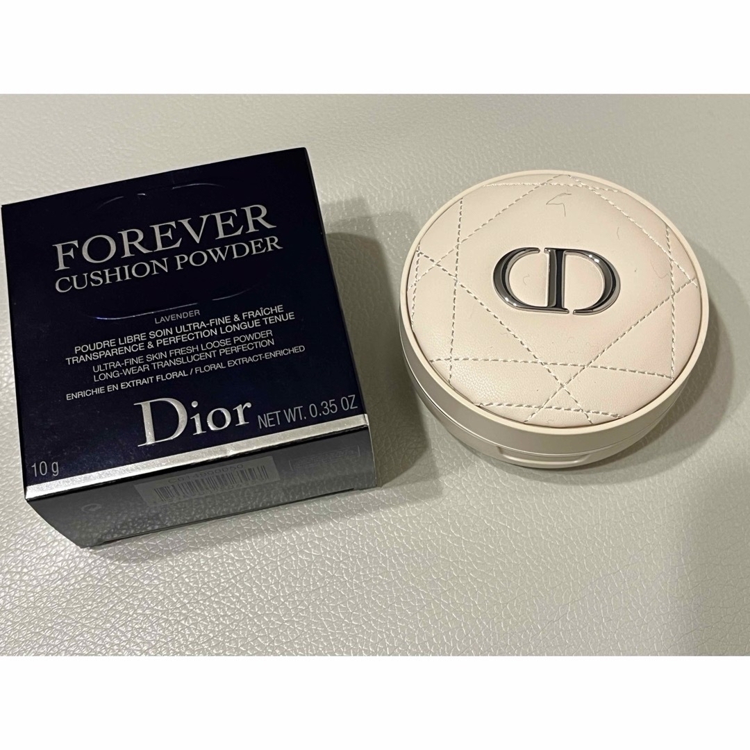 Dior(ディオール)のニカ様専用Diorスキンフォーエヴァークッションパウダー ラベンダー コスメ/美容のベースメイク/化粧品(フェイスパウダー)の商品写真