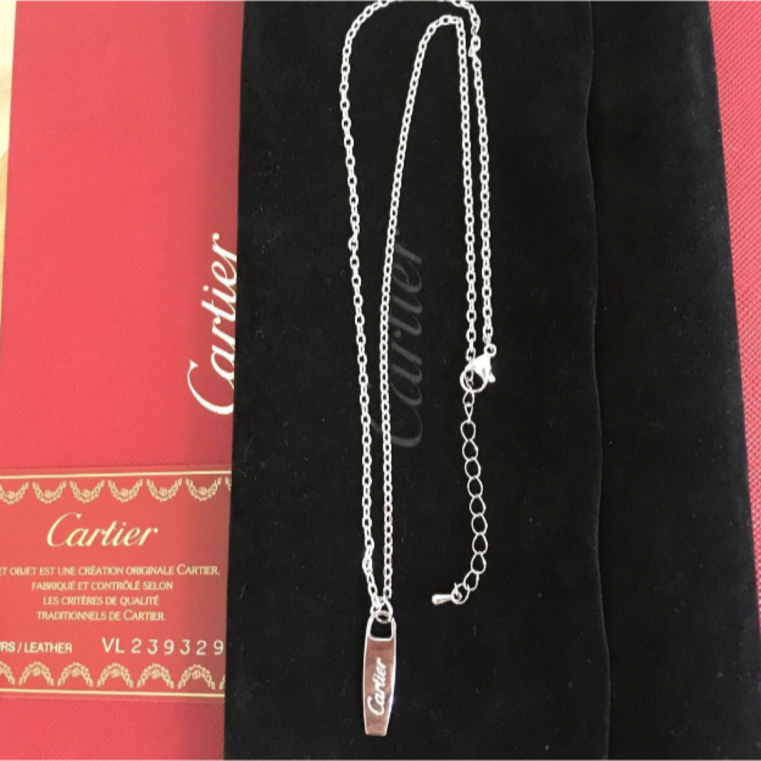 Cartier(カルティエ)の美品　Cartier カルティエ　ネックレス　シルバー　メンズ　レディース メンズのアクセサリー(ネックレス)の商品写真