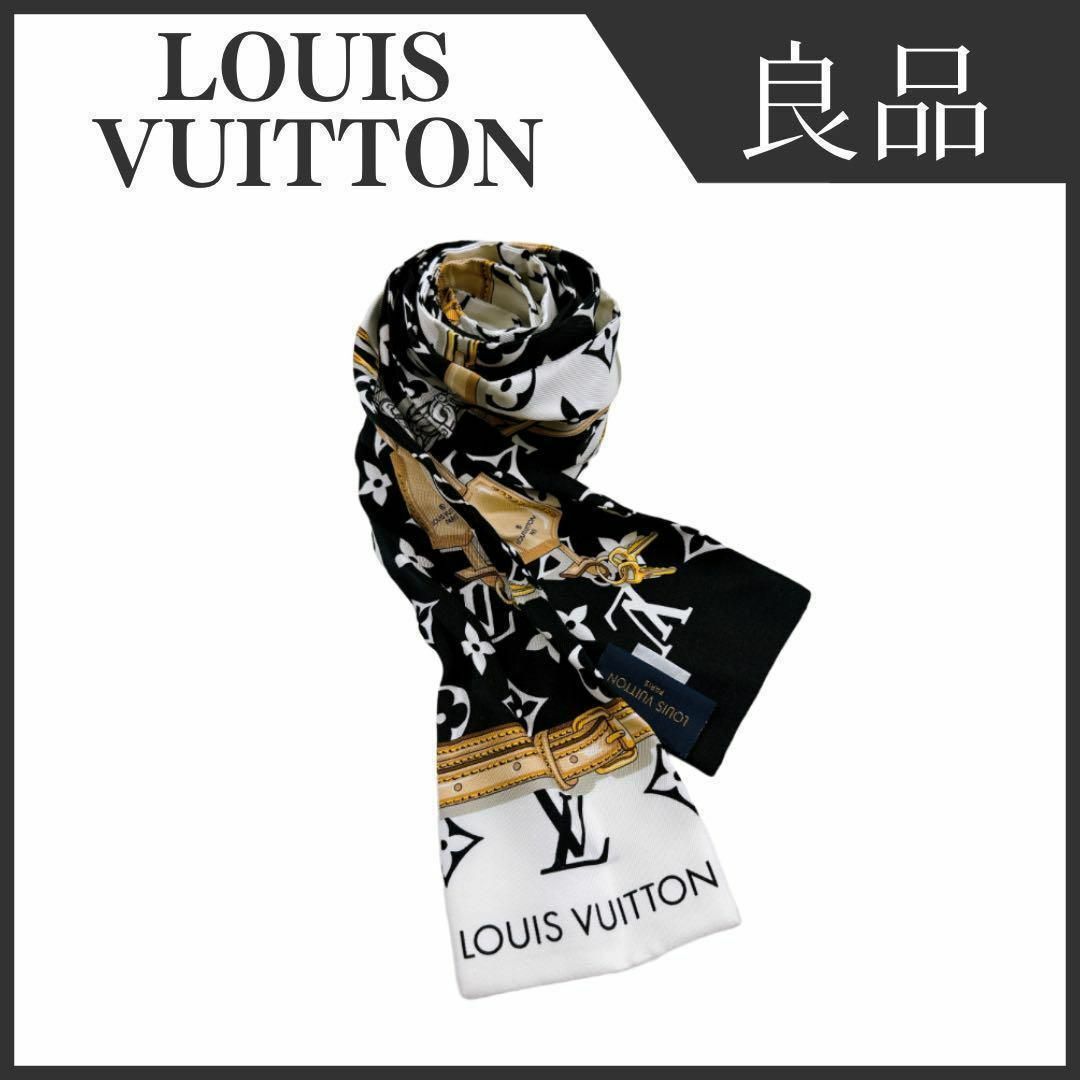 LOUIS VUITTON(ルイヴィトン)のルイヴィトン M78656 バンドー モノグラム コンフィデンシャル スカーフ レディースのファッション小物(バンダナ/スカーフ)の商品写真