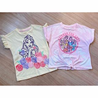 ディズニー(Disney)の美品　ディズニー　Tシャツ　２枚セット(Tシャツ/カットソー)