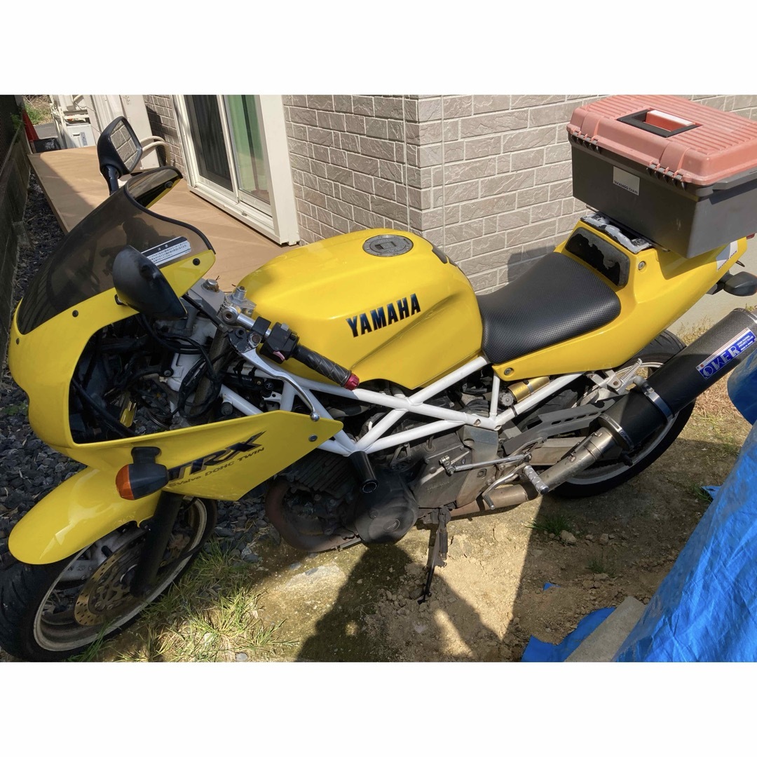 ヤマハ(ヤマハ)のYAMAHA TRX850 自賠責有り　車検令和6年7月まで 自動車/バイクのバイク(車体)の商品写真